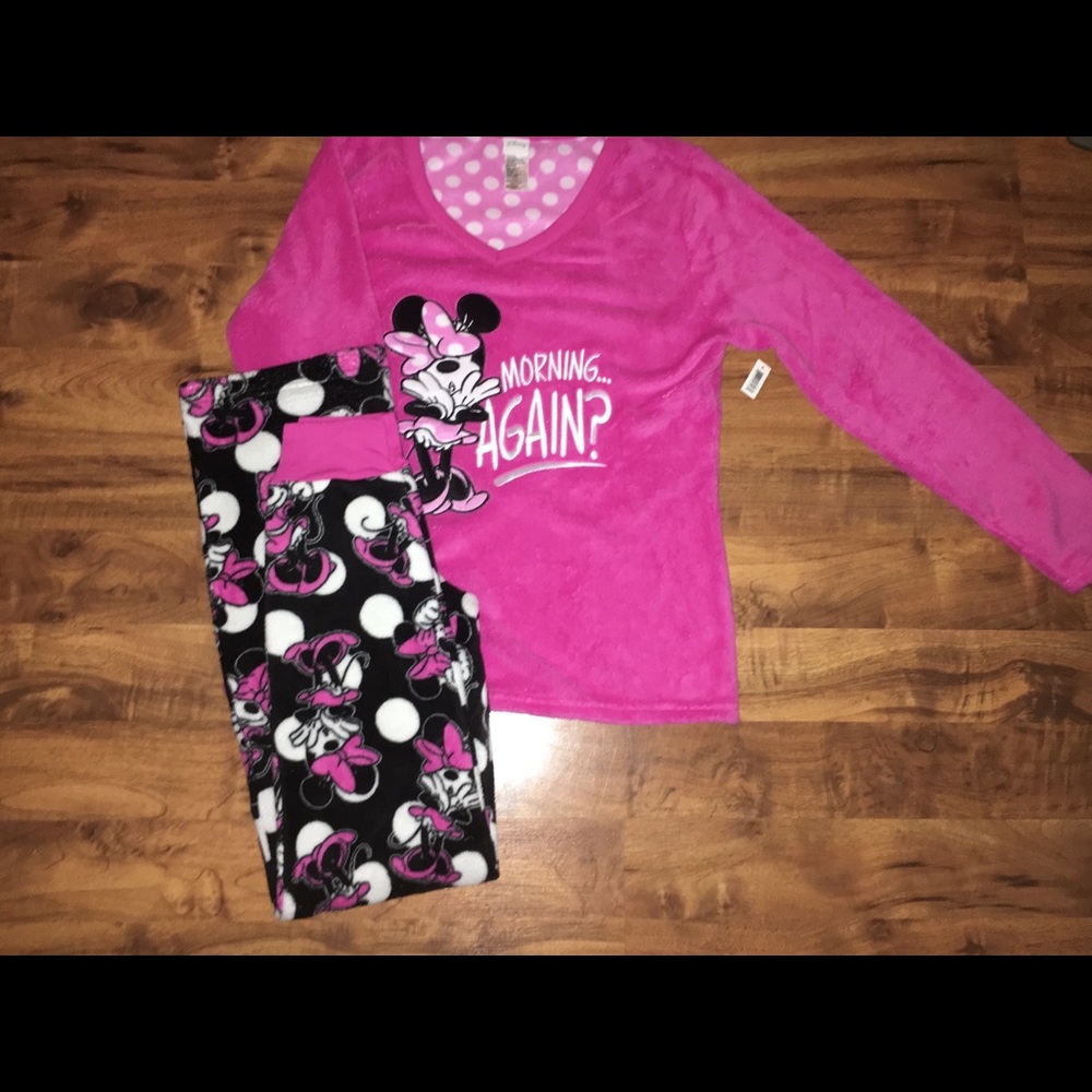 Pink Mini Mouse pajama set